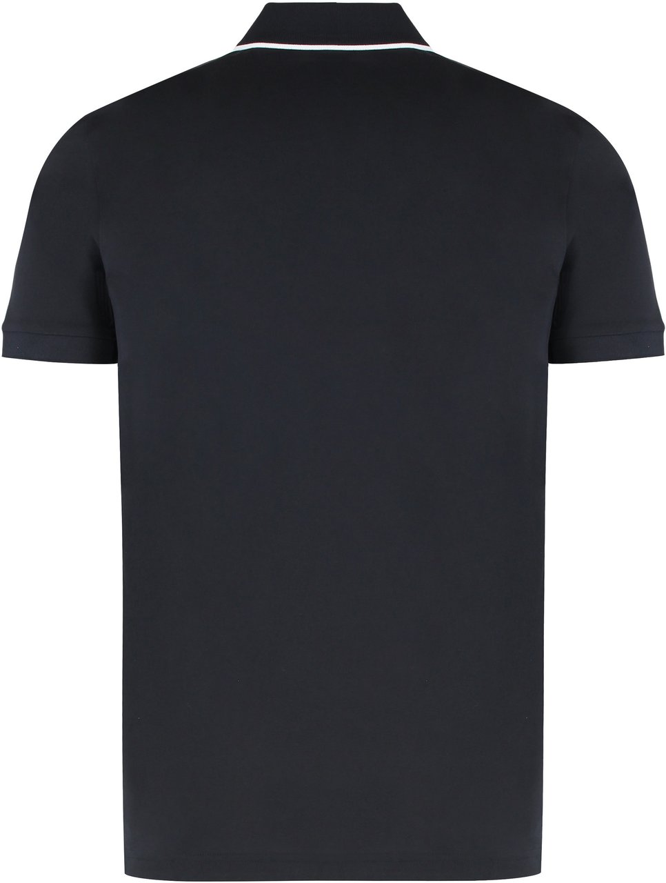 Boss Cotton polo Blauw