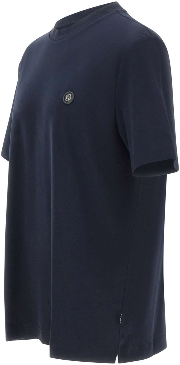 Boss T-Shirts And Polos Blue Navy