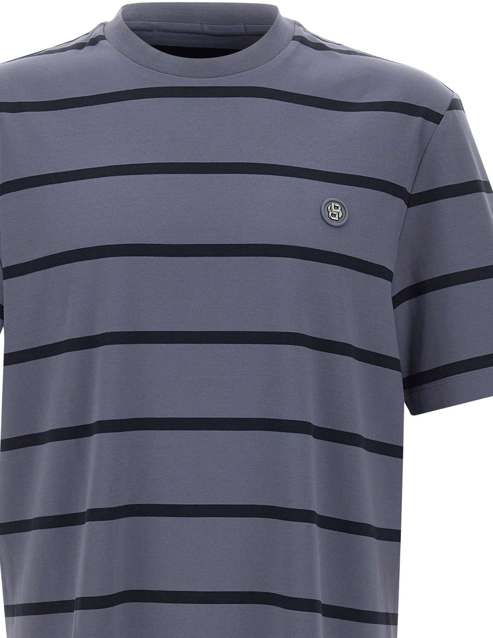 Boss T-Shirts And Polos Grey Grijs