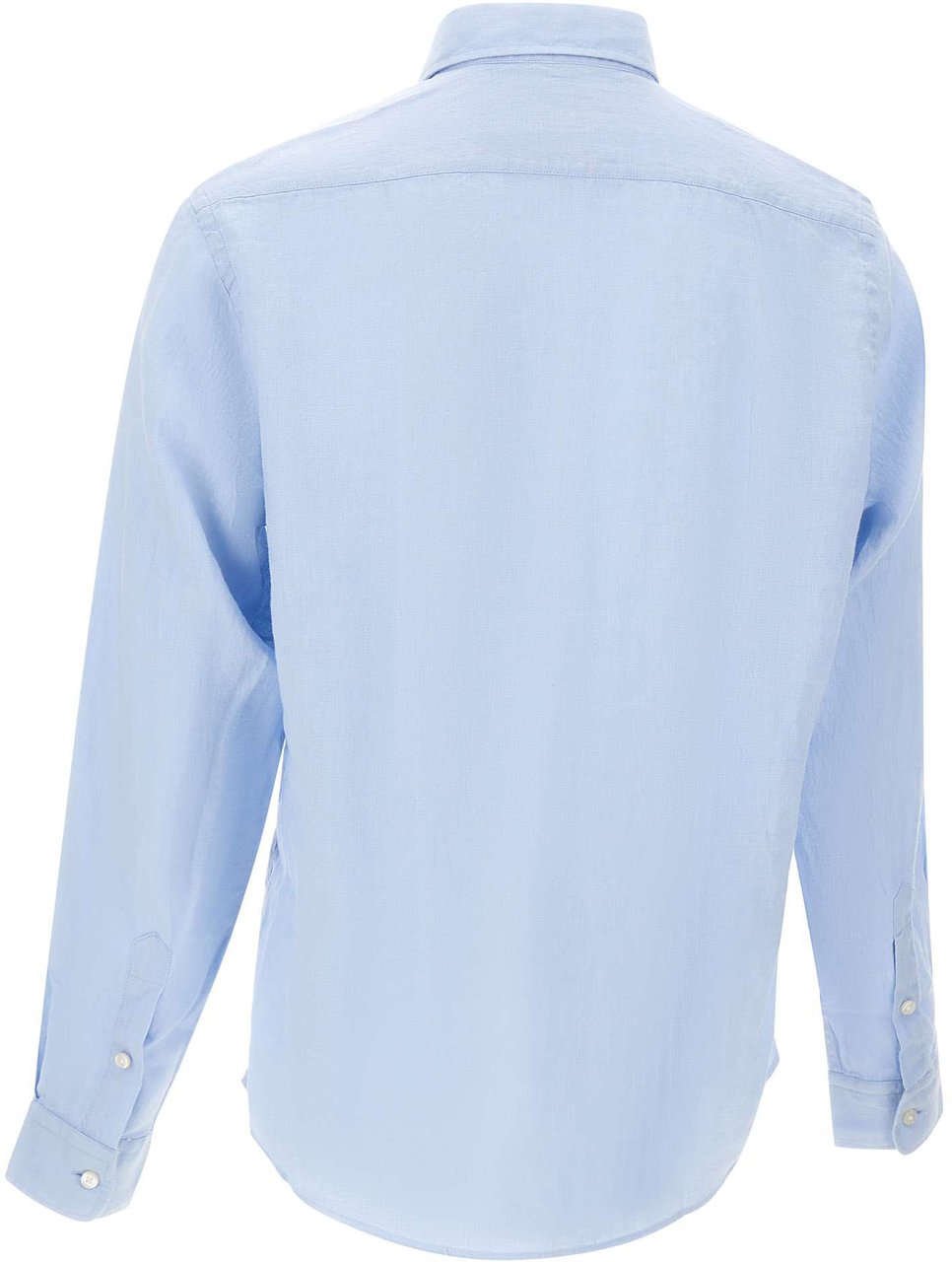 Boss Shirts Light Blue Lichtblauw