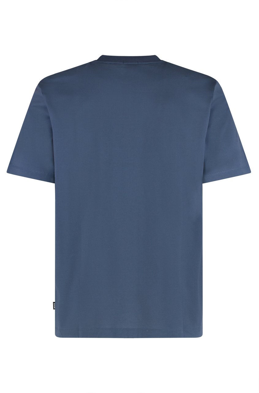 Boss Crew neck T-shirt in cotton Blauw