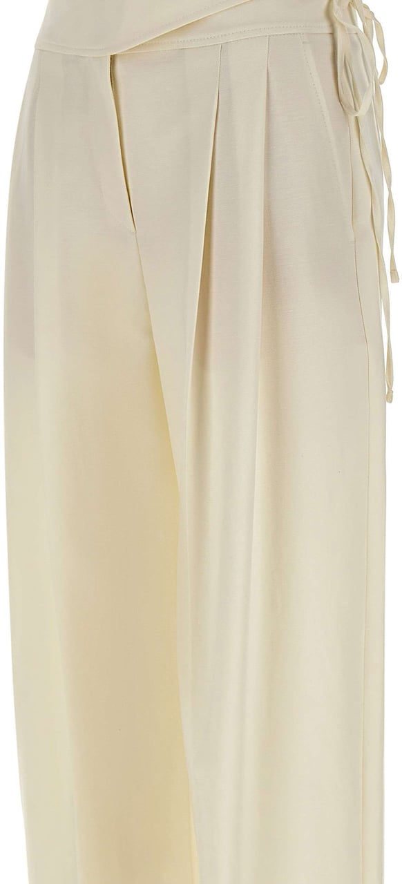 Boss Trousers White Wit