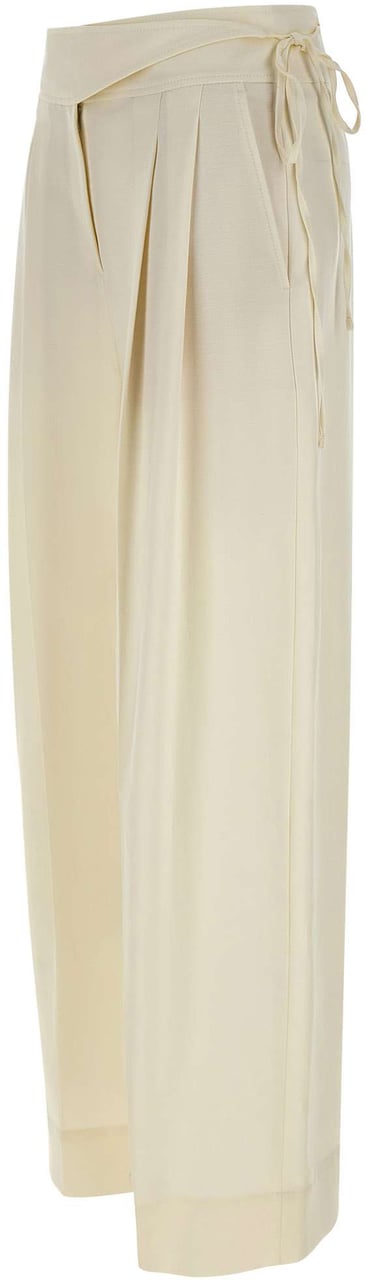 Boss Trousers White Wit
