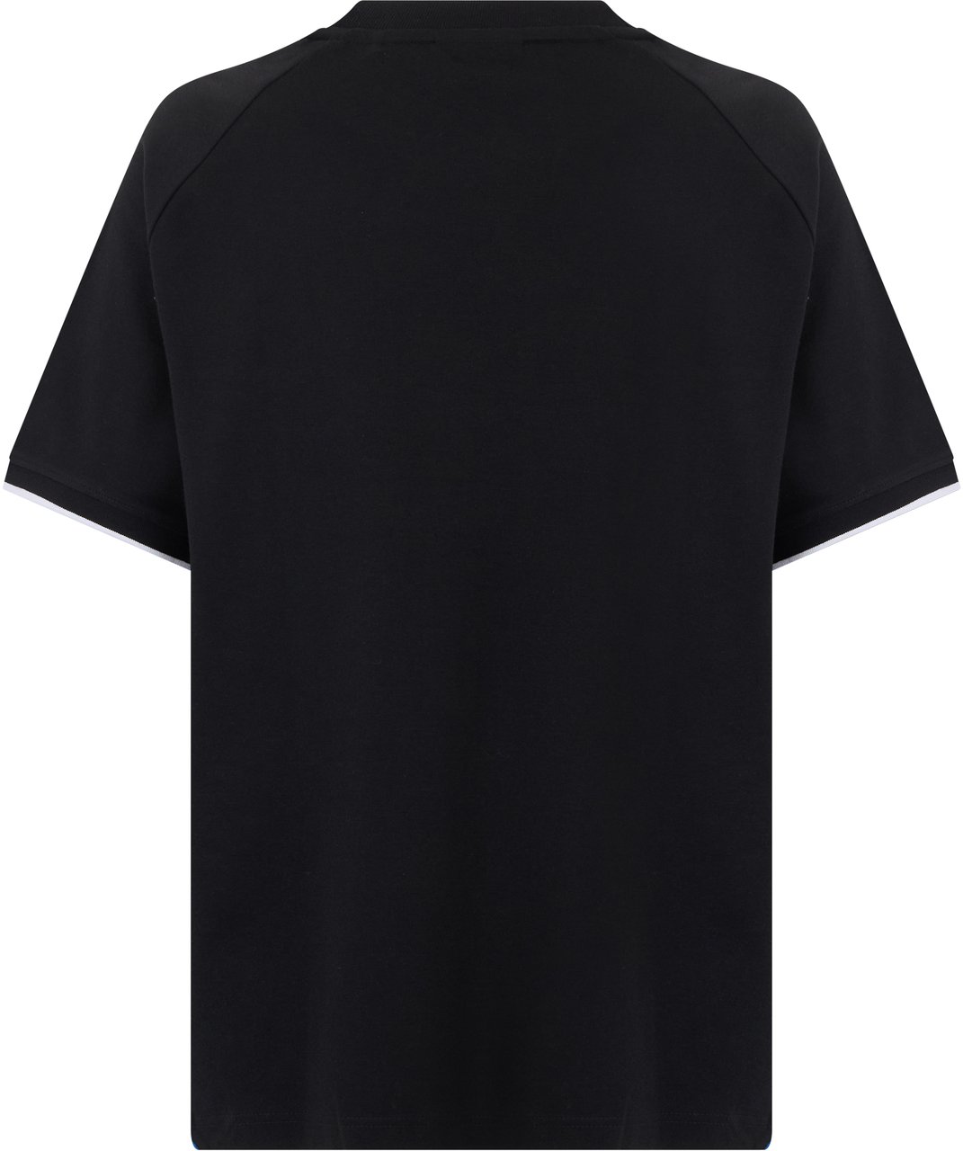 Boss Regular fit cotton t-shirt Zwart