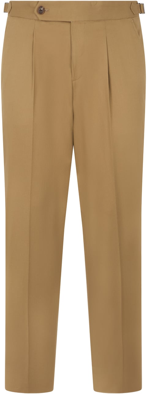 Boss Straight trousers in cotton Beige