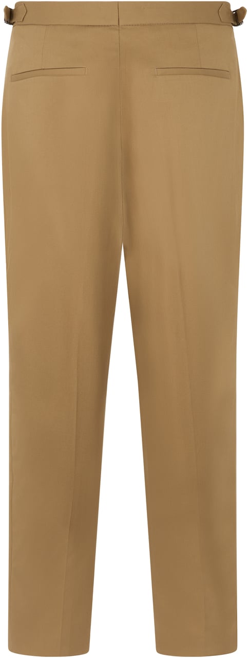 Boss Straight trousers in cotton Beige