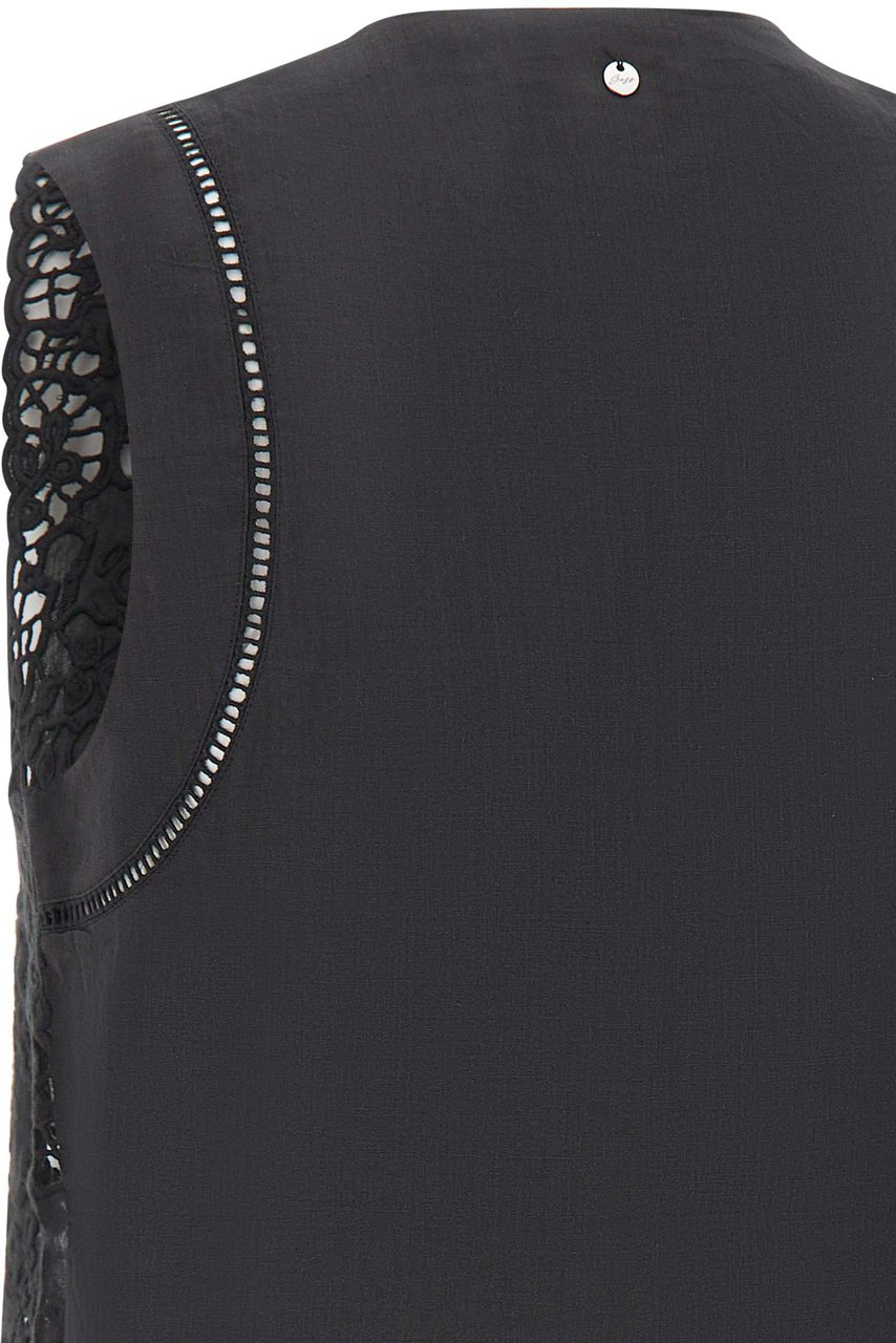 Boss Top Black Zwart