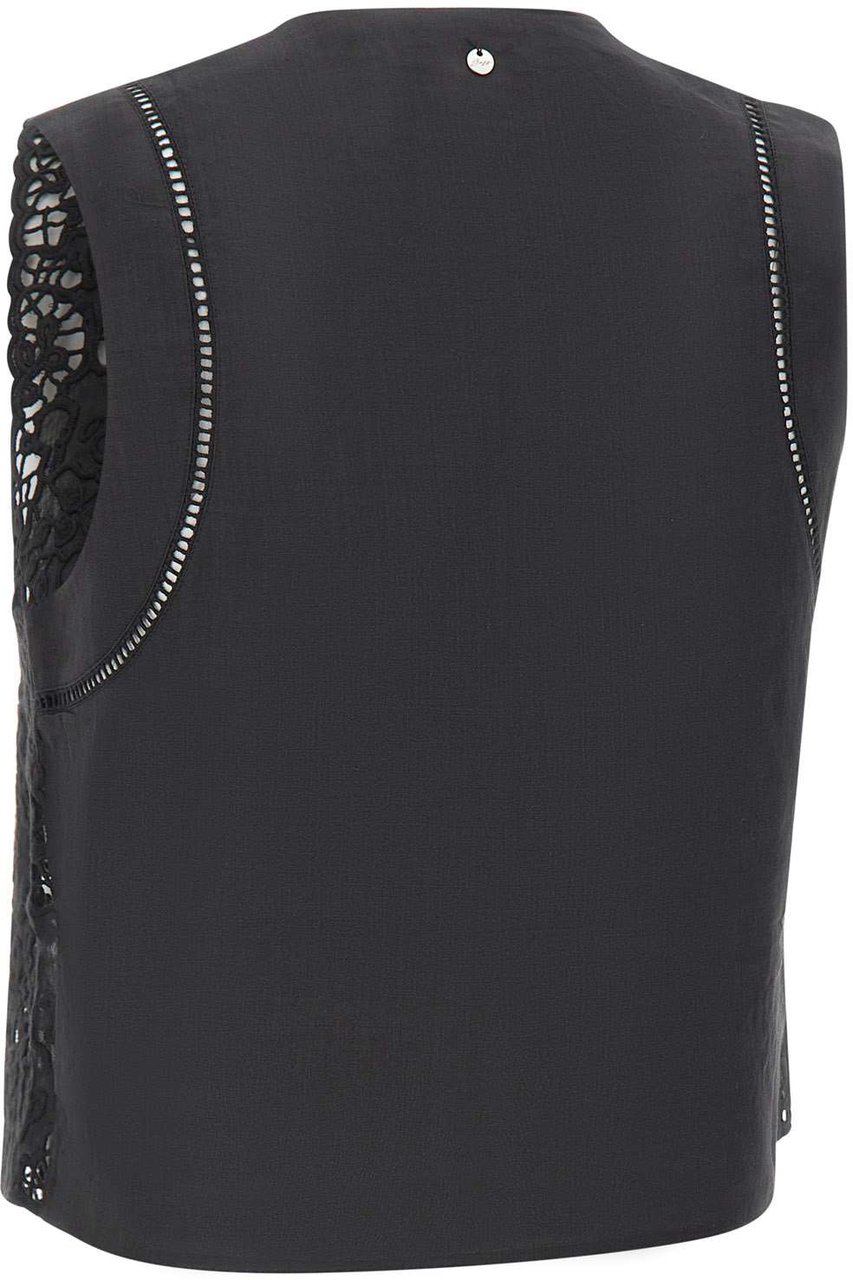 Boss Top Black Zwart