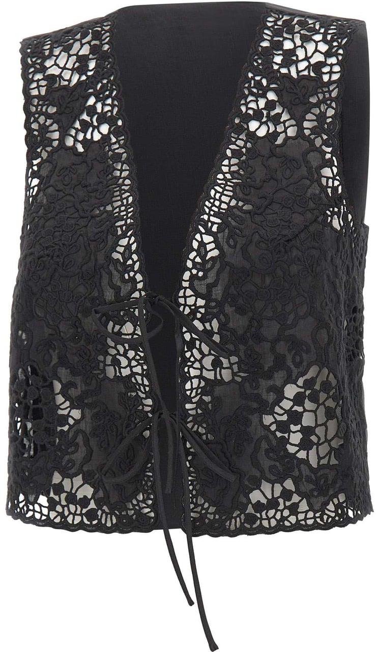 Boss Top Black Zwart