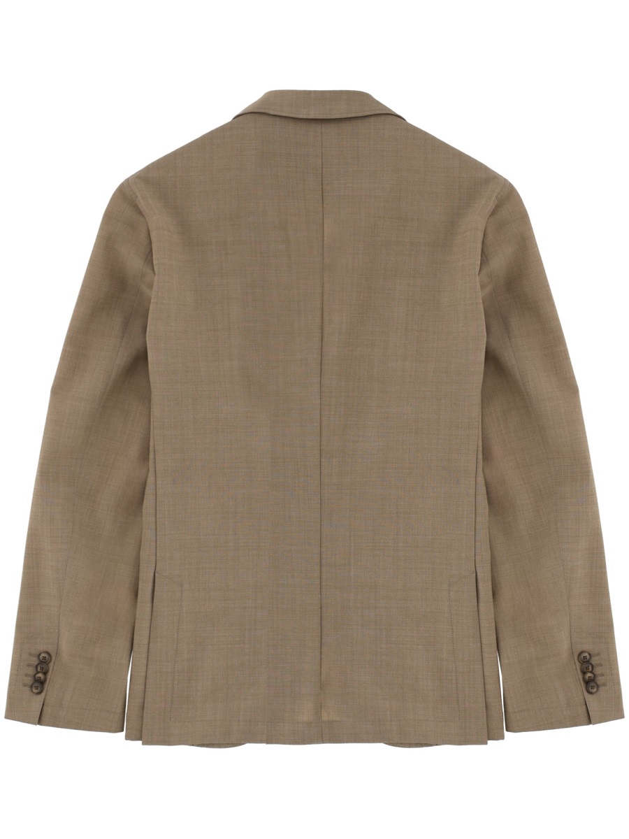 Boss P-Hanry Wool Blend Weave Blazer Neutraal
