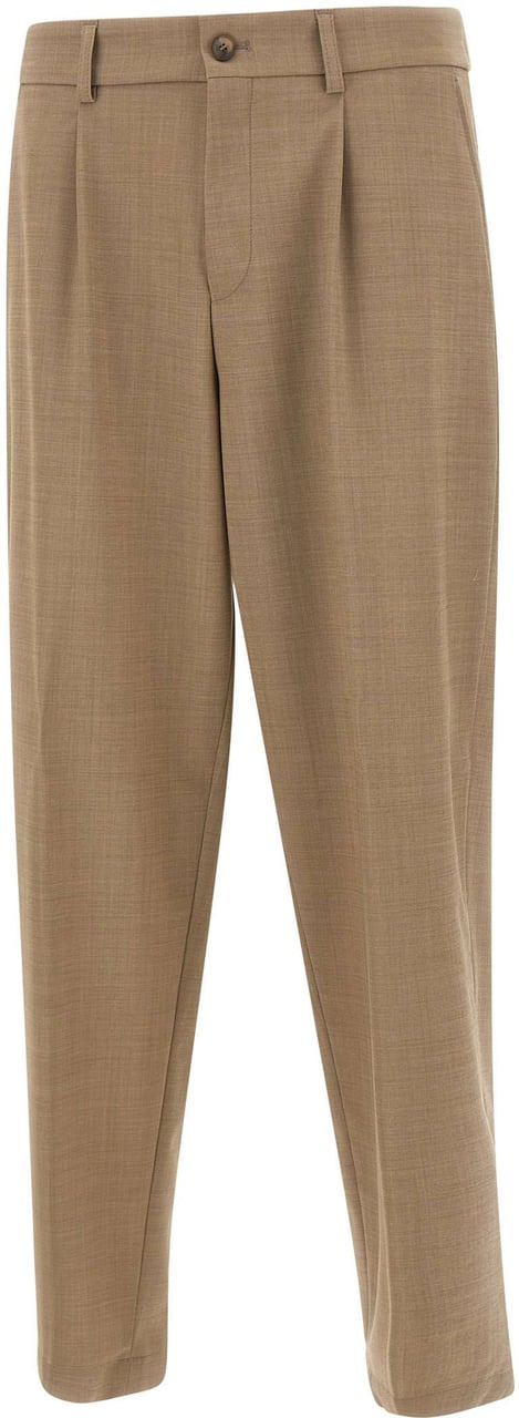 Boss Trousers Beige Beige