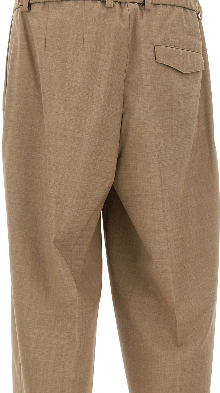 Boss Trousers Beige Beige