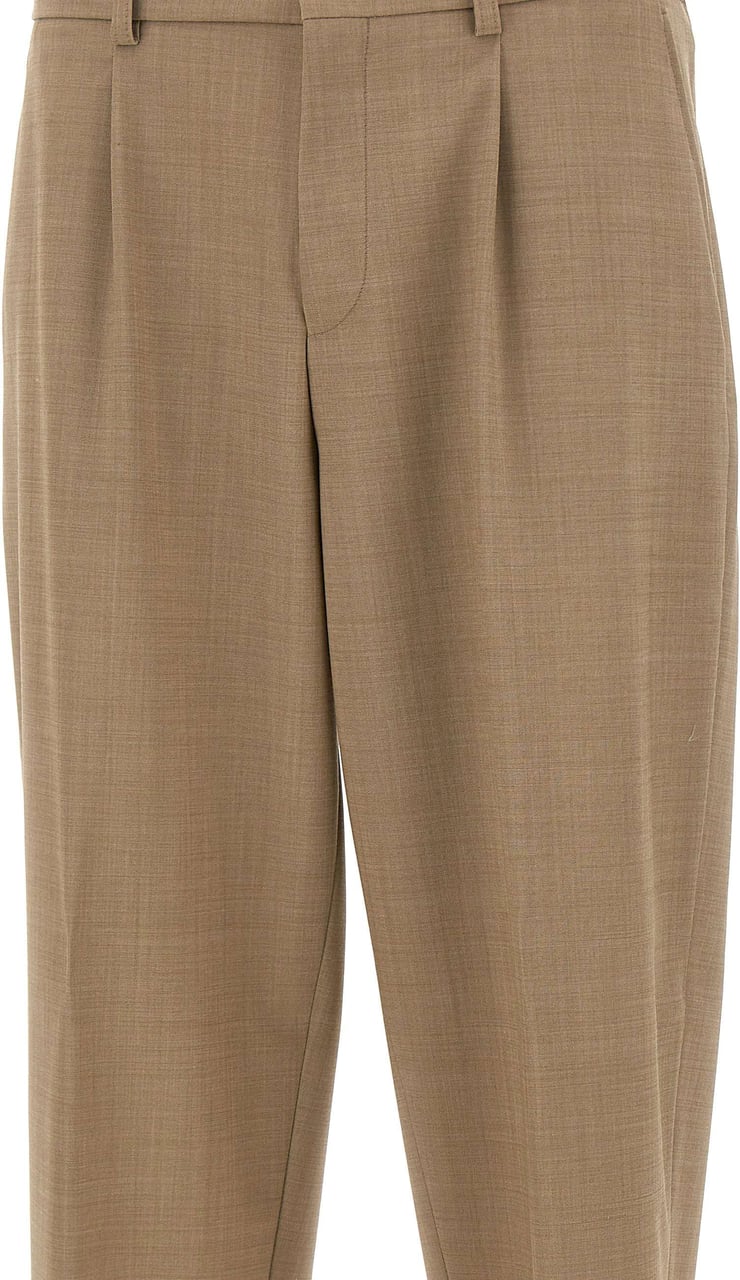 Boss Trousers Beige Beige
