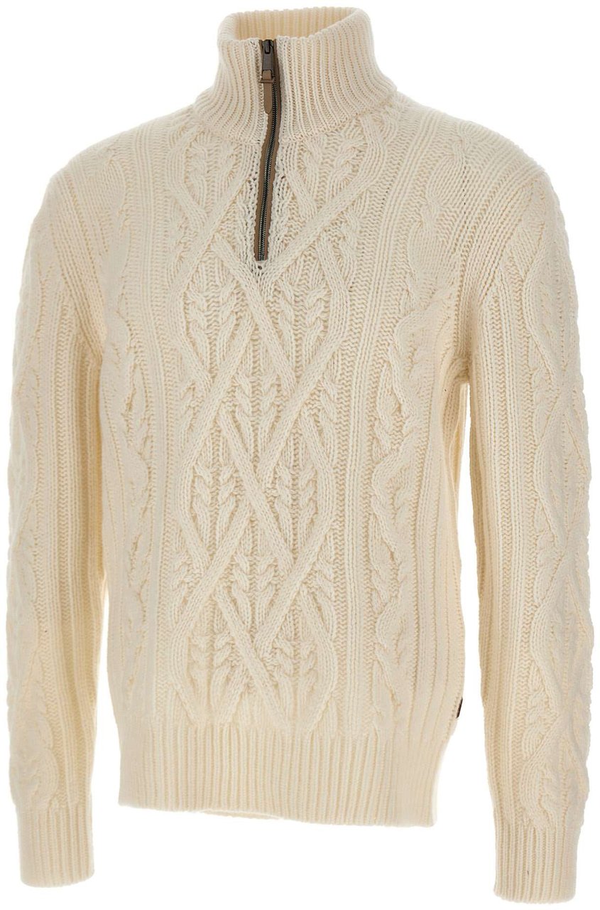 Boss Sweaters White Wit
