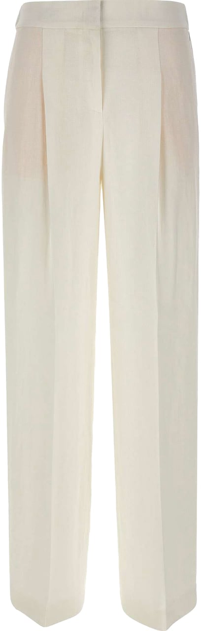 Boss Trousers White Wit