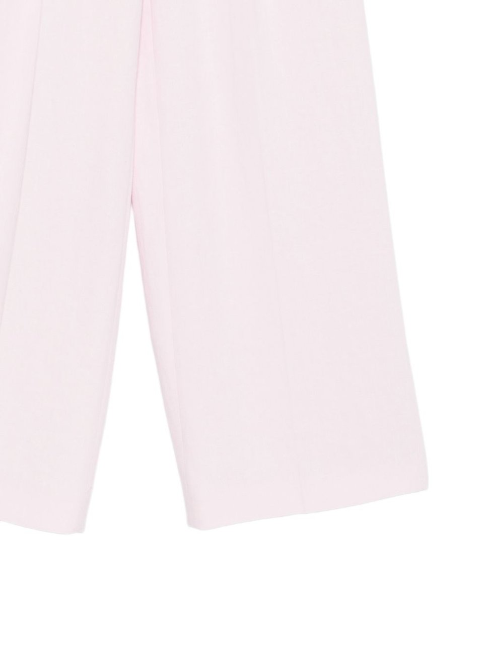 Boss High-Waisted Cropped Palazzo Pants Wit