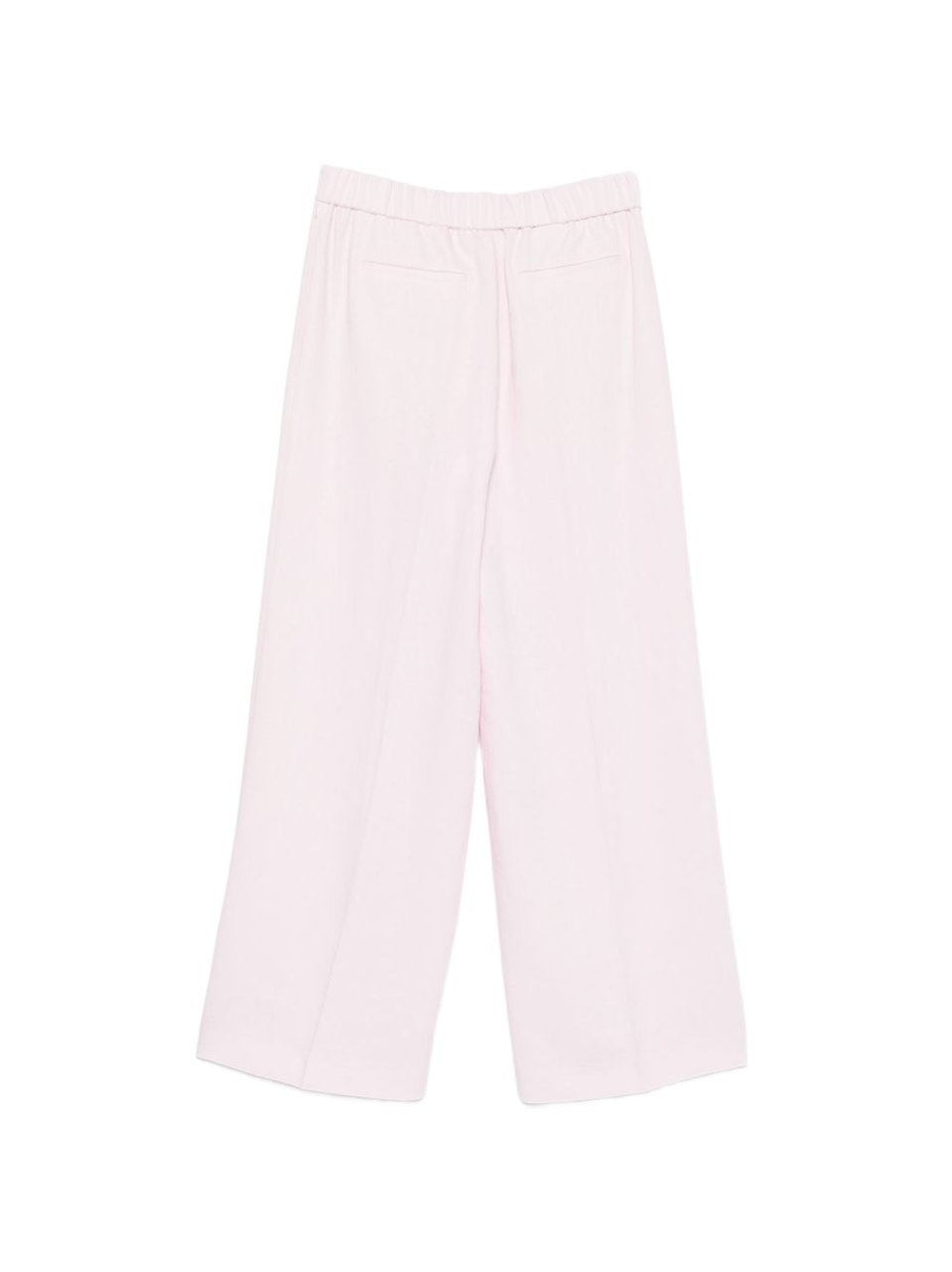 Boss High-Waisted Cropped Palazzo Pants Wit