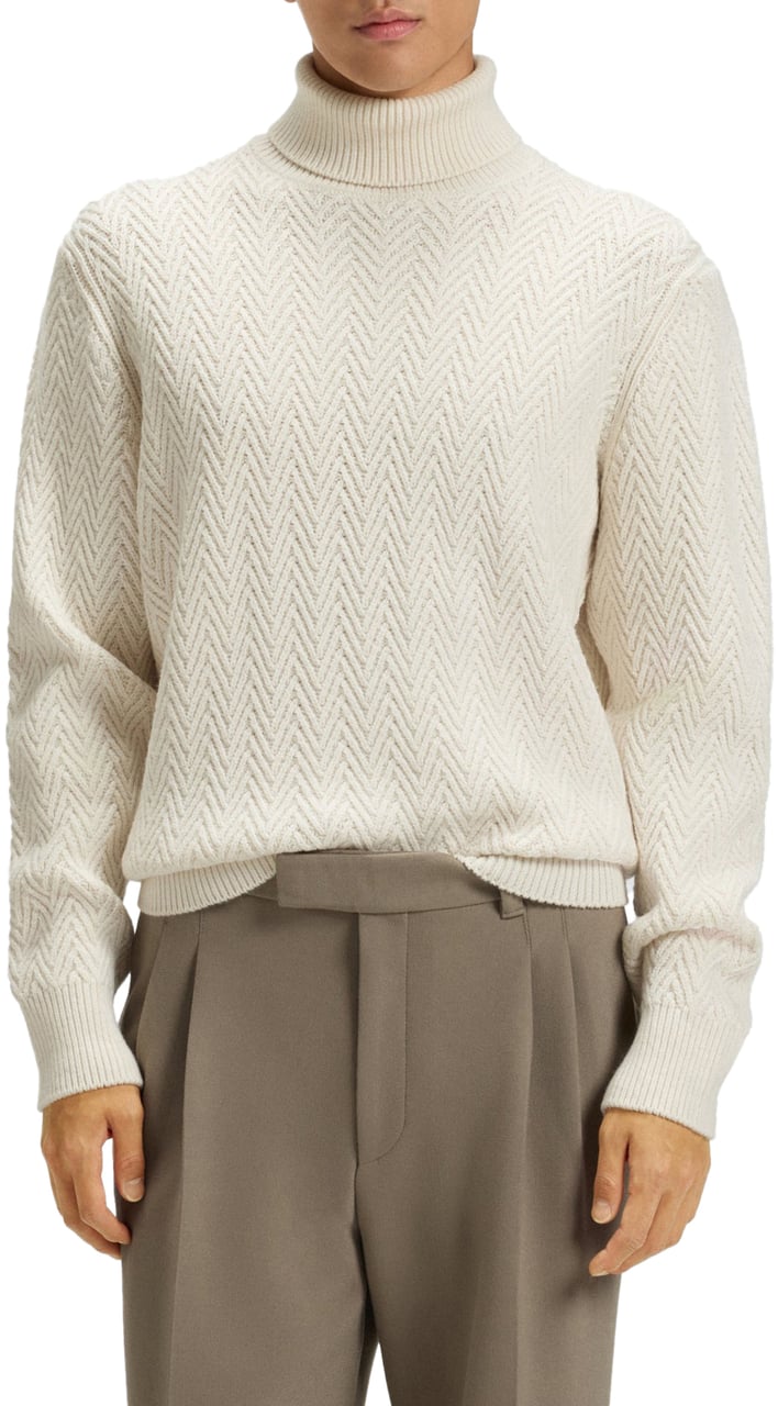 Boss Sweaters Open White Wit