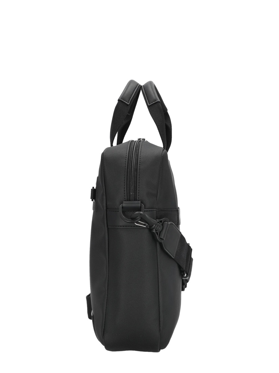 Boss Refined Rectangular Matte Finish Bag Zwart