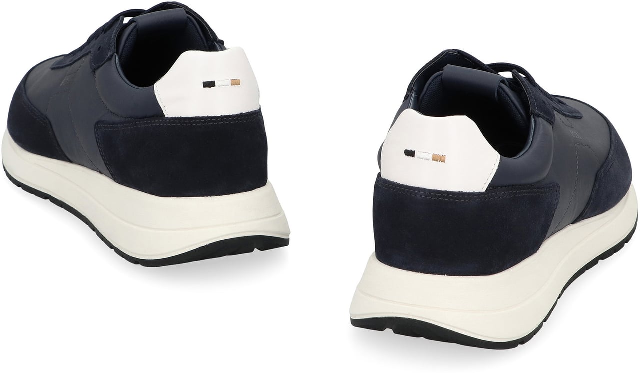 Boss Sneakers low-top Vinston Blauw