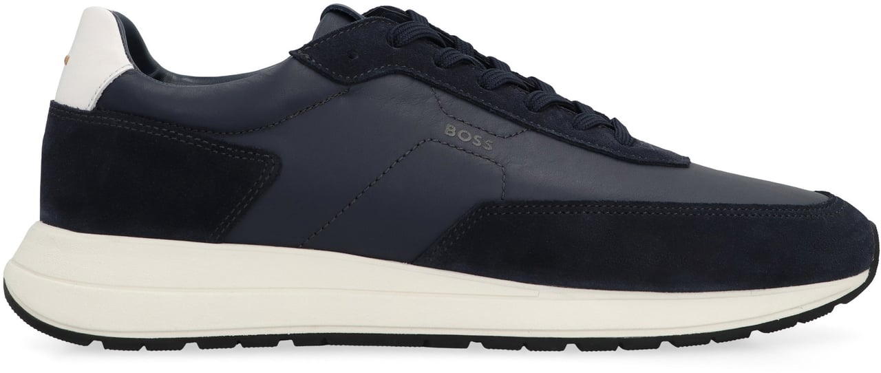 Boss Sneakers low-top Vinston Blauw
