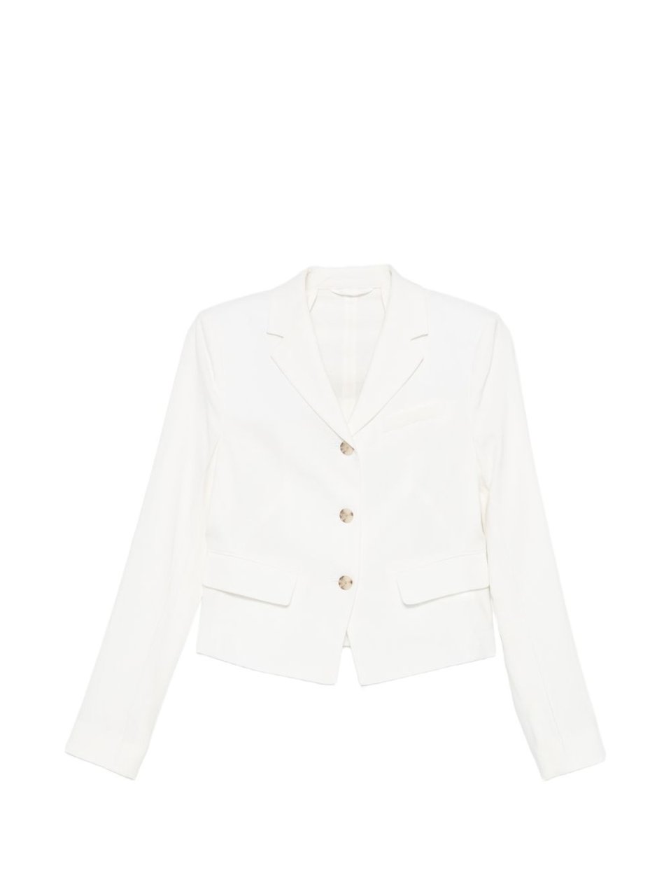 Boss Cropped Tailored Structured Blazer Wit