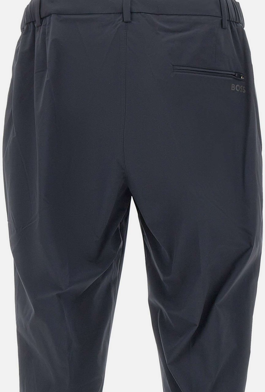 Boss Trousers Blue Navy