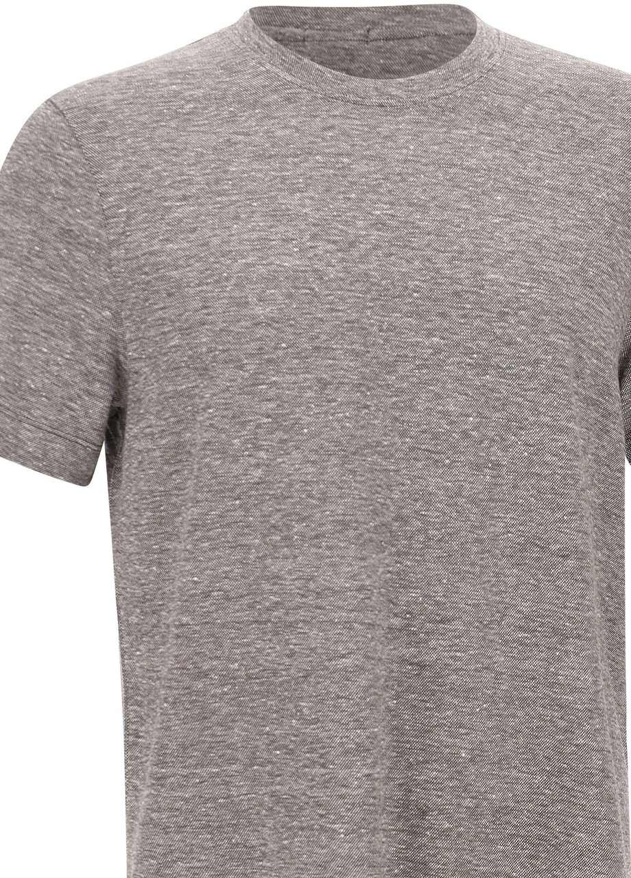 Boss T-Shirts And Polos Brown Grijs