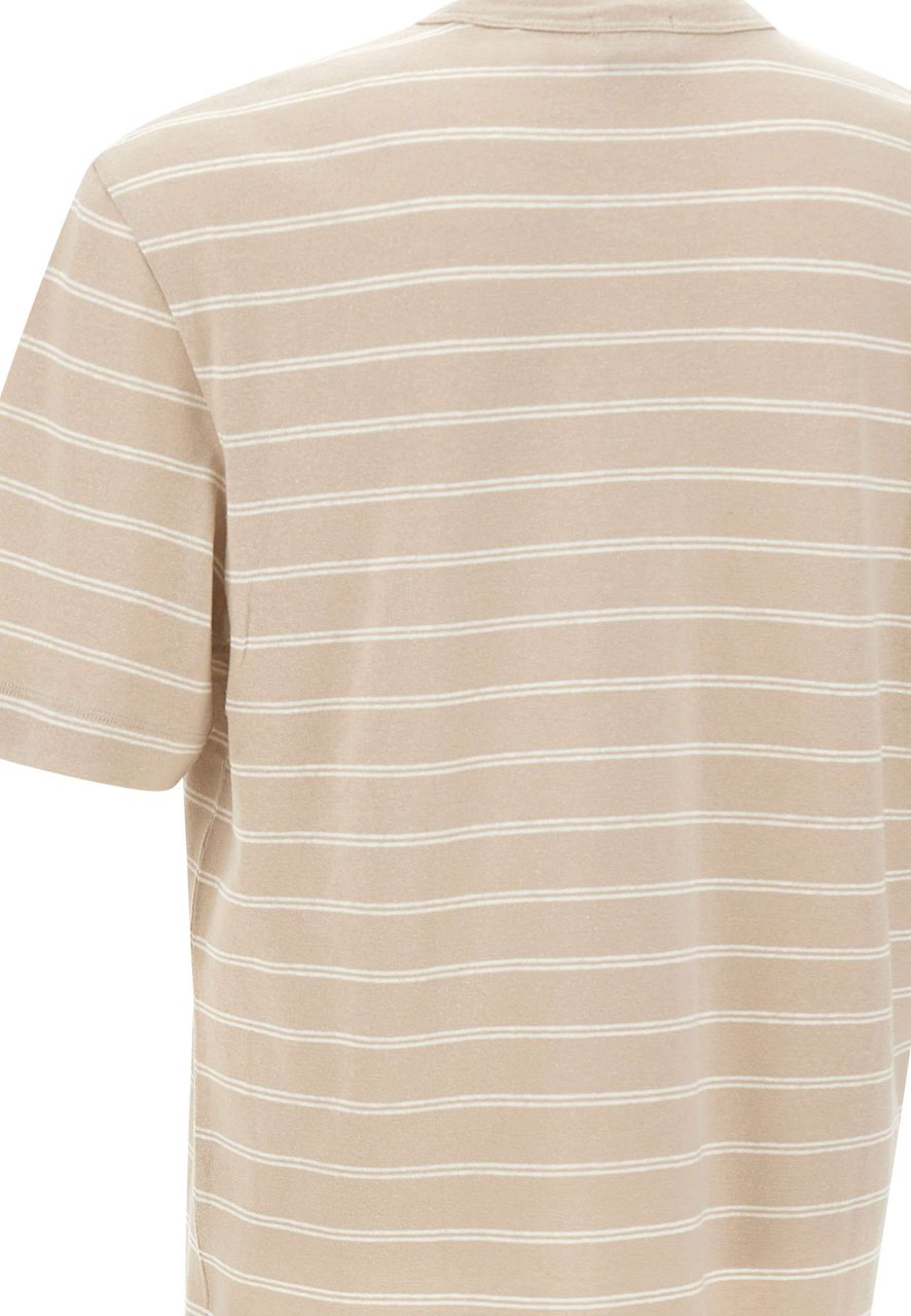 Boss T-Shirts And Polos Beige Beige