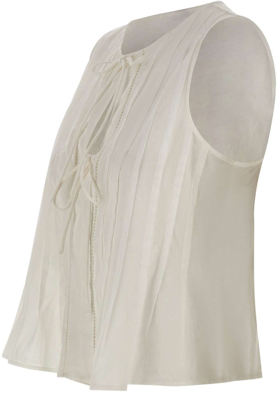 Boss Top White Wit