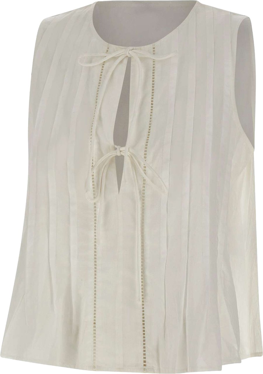 Boss Top White Wit