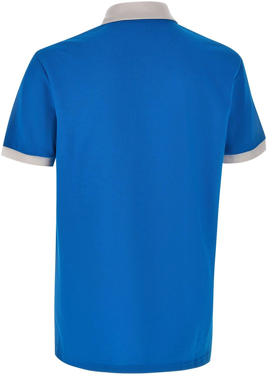 Boss T-Shirts And Polos Light Blue Blauw