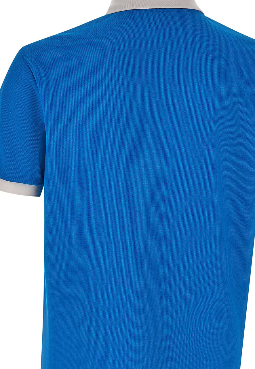 Boss T-Shirts And Polos Light Blue Blauw