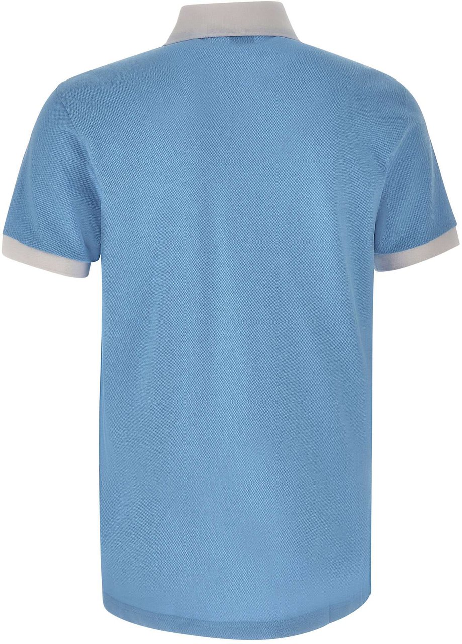 Boss T-Shirts And Polos Light Blue Lichtblauw