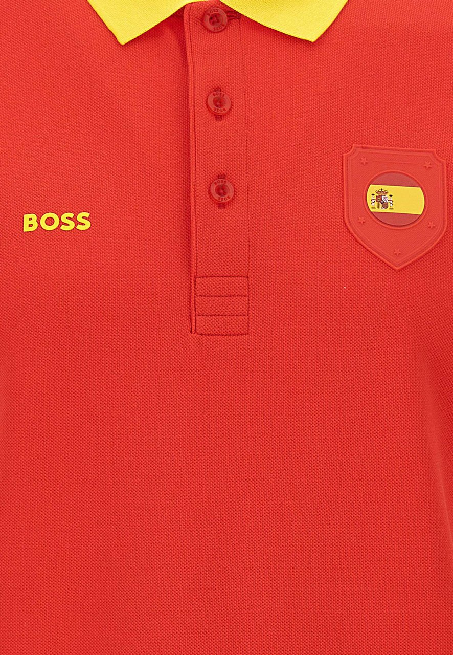 Boss T-Shirts And Polos Red Rood