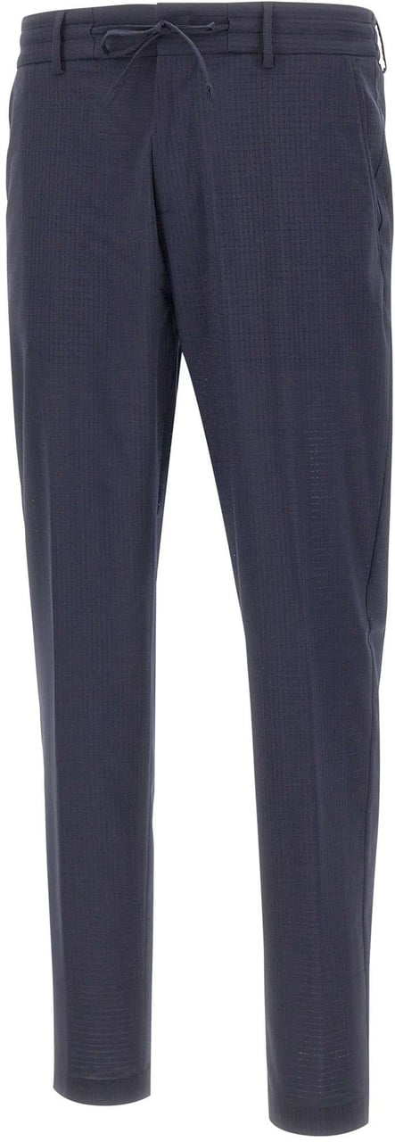 Boss Trousers Blue Navy