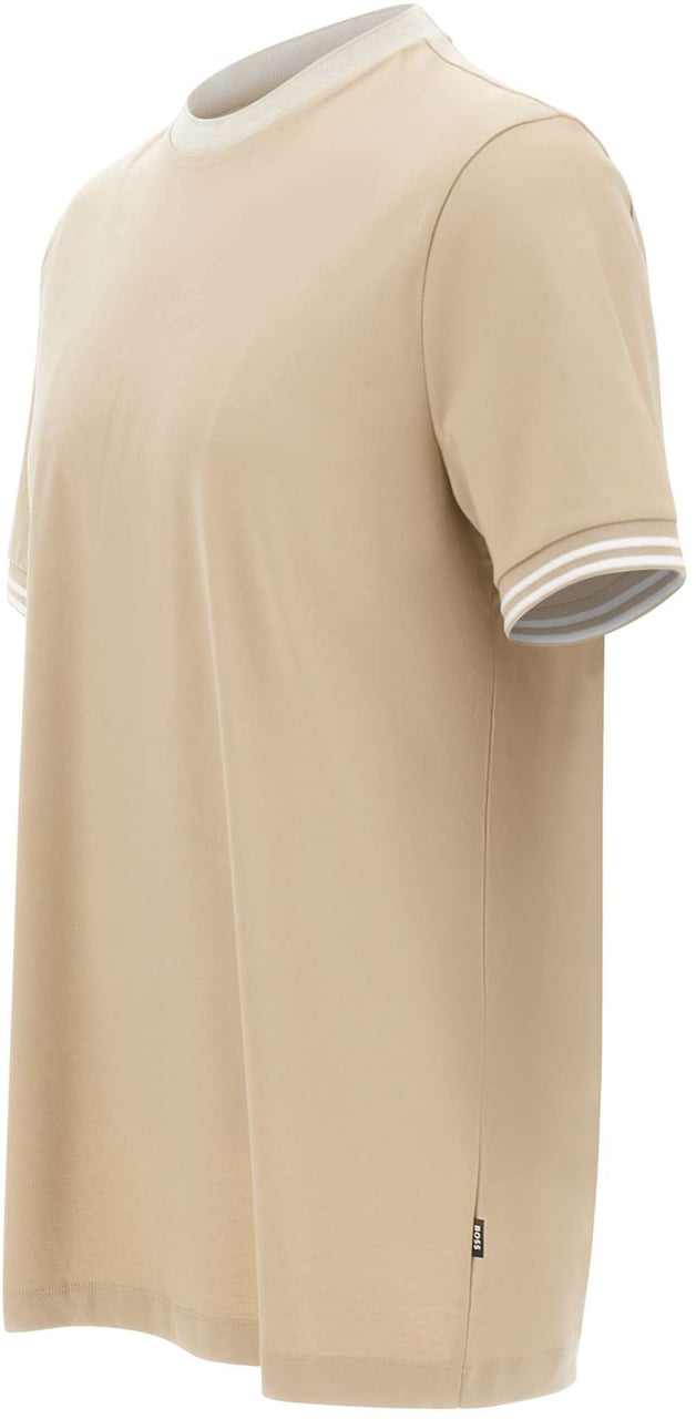 Boss T-Shirts And Polos Beige Beige