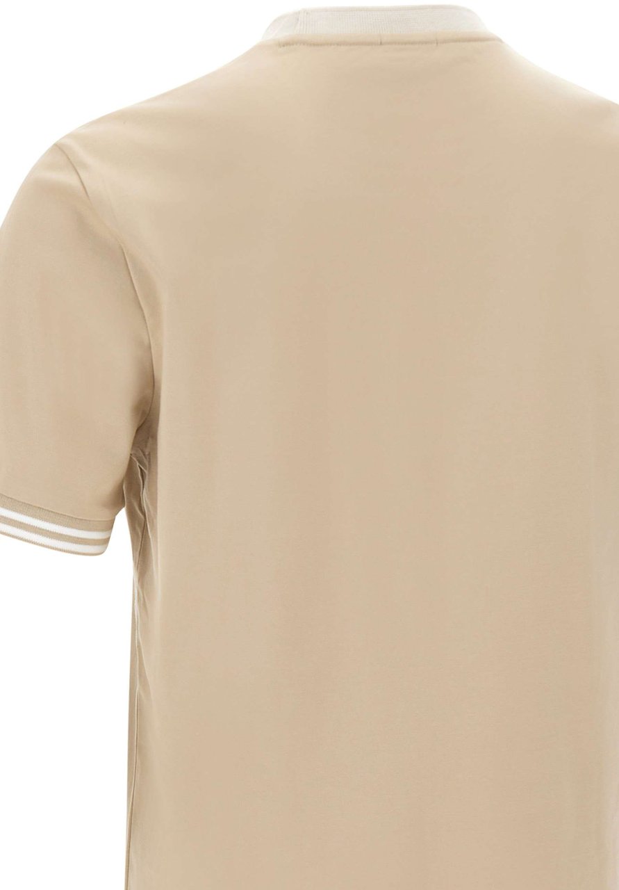 Boss T-Shirts And Polos Beige Beige
