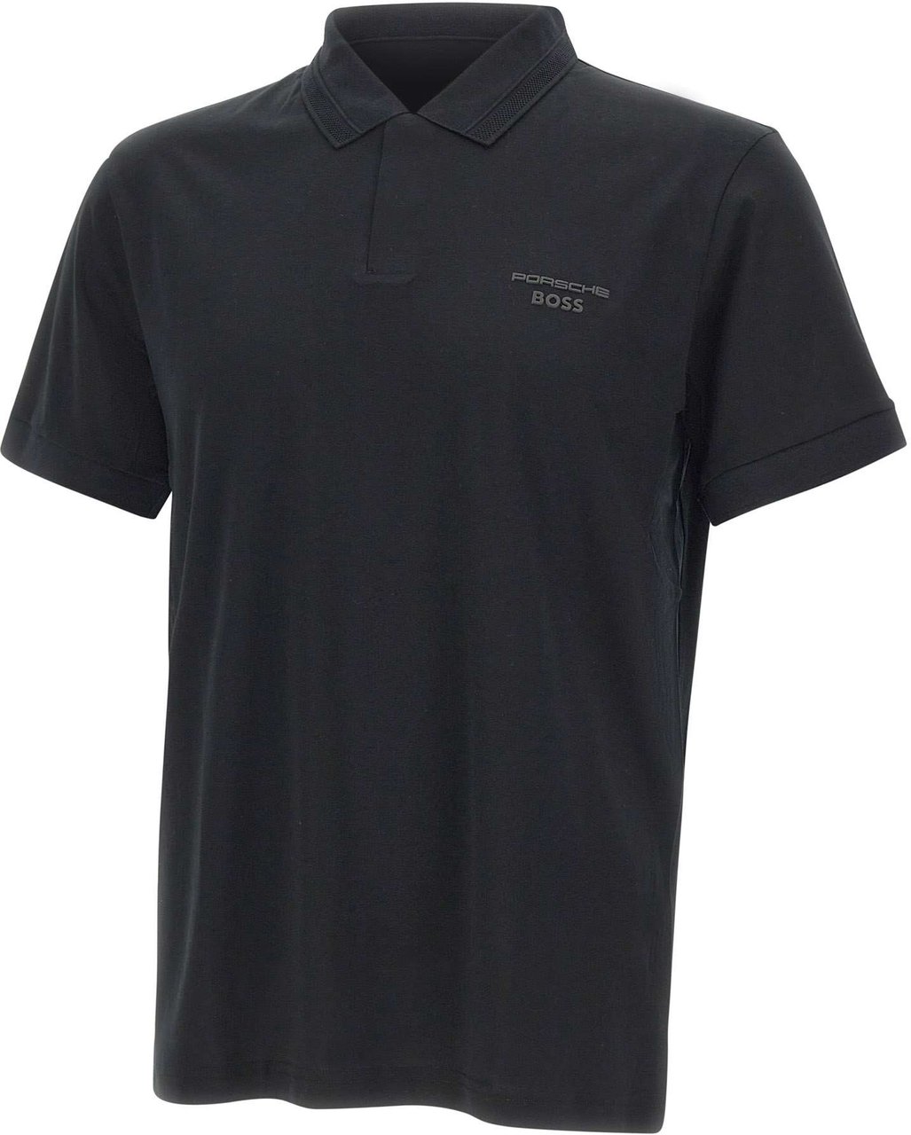 Boss T-Shirts And Polos Black Zwart