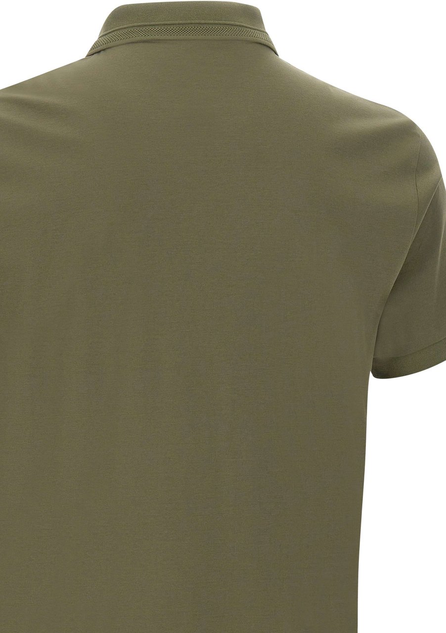 Boss T-Shirts And Polos Green Donkergroen