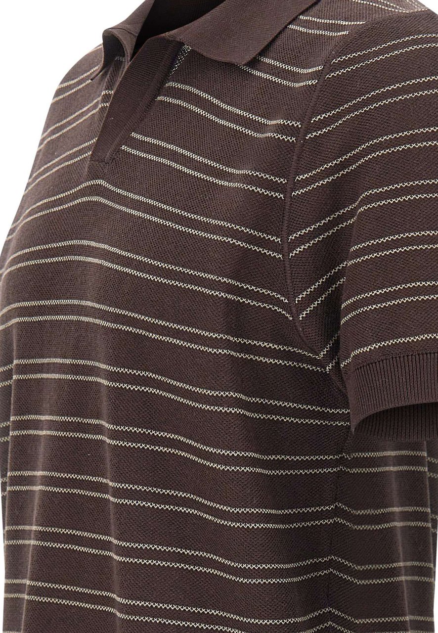 Boss T-Shirts And Polos Brown Bruin