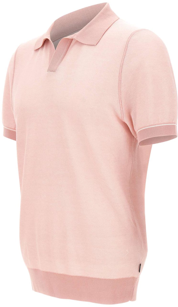 Boss T-Shirts And Polos Pink Roze