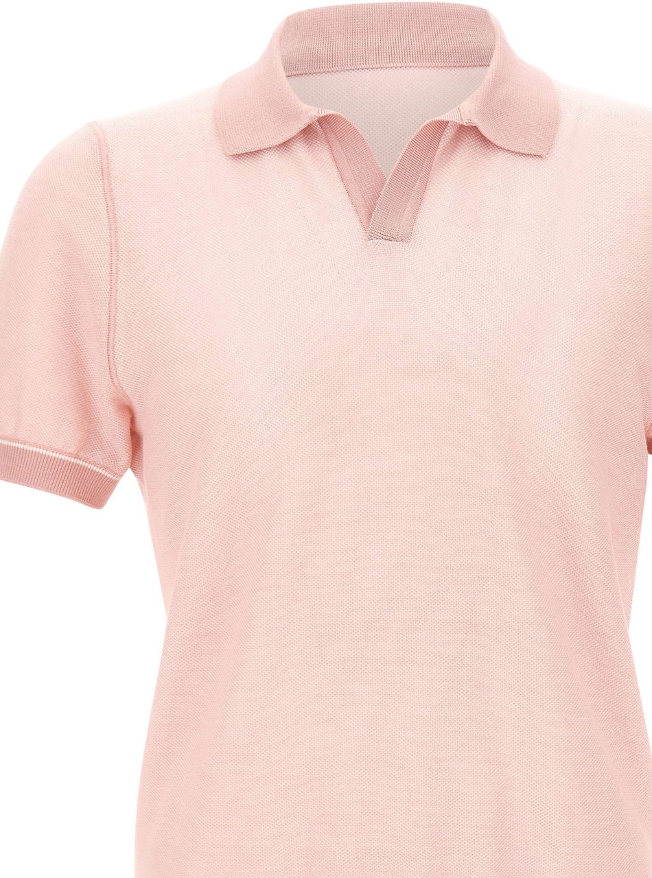 Boss T-Shirts And Polos Pink Roze