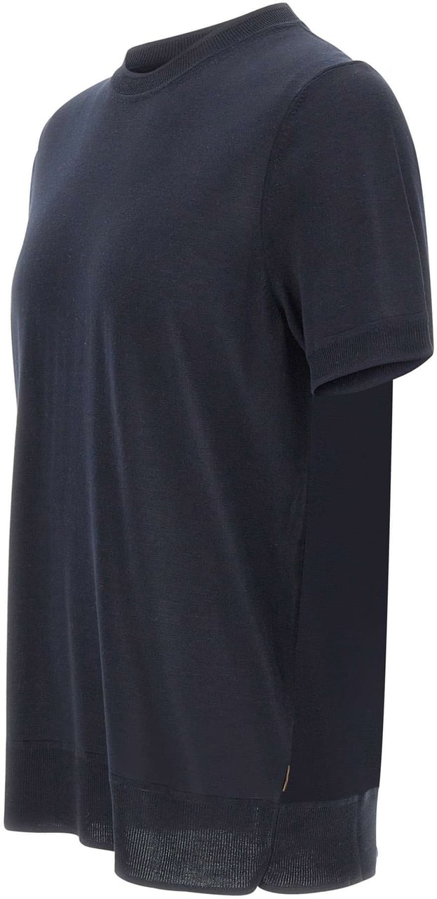Boss Sweaters Blue Navy