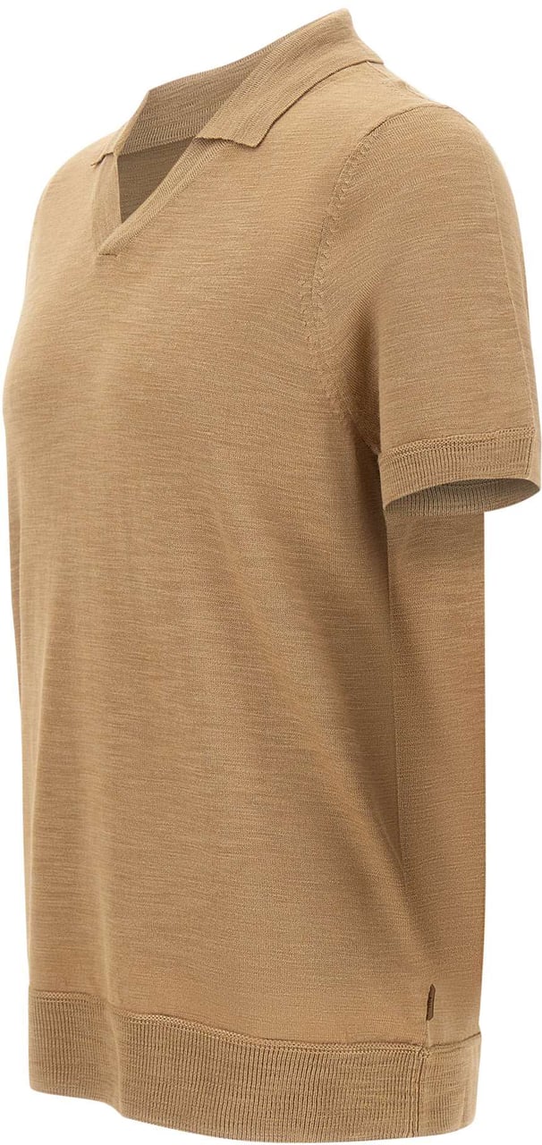 Boss T-Shirts And Polos Beige Beige