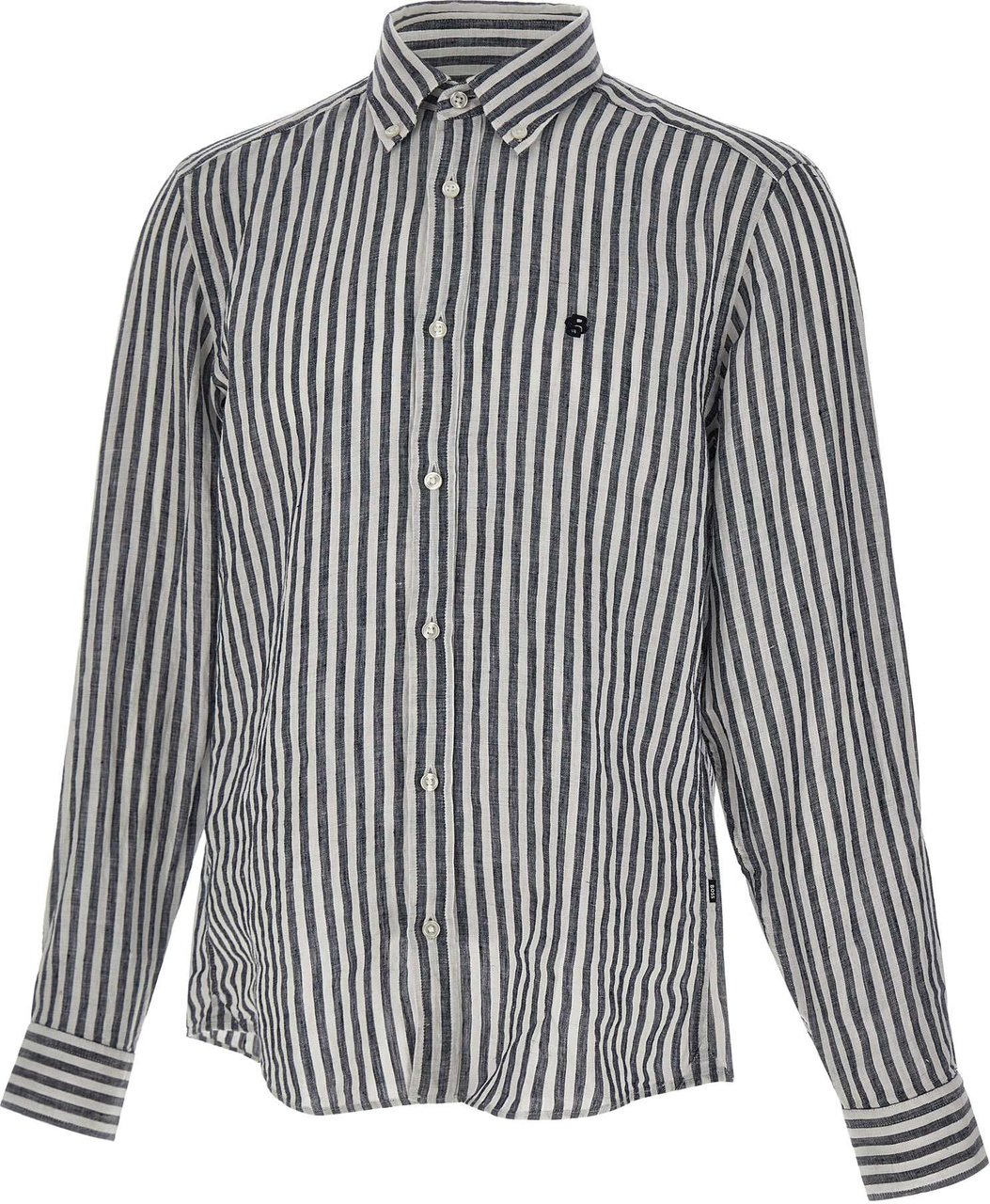 Boss Shirts Blue Navy