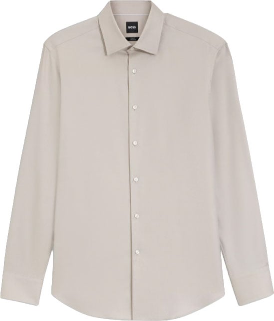 Boss Shirts Dark Beige Beige