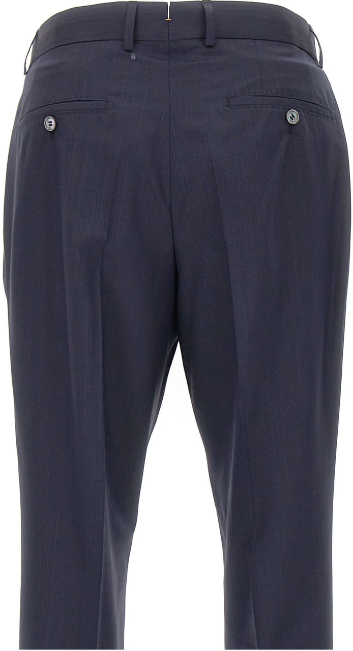 Boss Trousers Blue Navy
