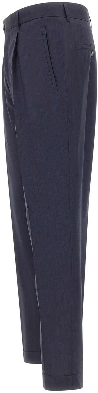 Boss Trousers Blue Navy