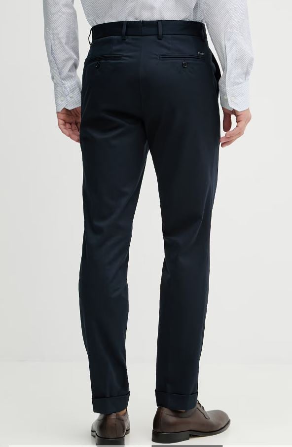 Boss Blue Genius Tu Buttoned Trousers Set Blauw